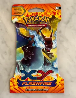 Pokemon XY Flashfire Charizard Booster Pack Sealed Blister 2014 Rare Vintage TCG 820650108877 - Image 1
