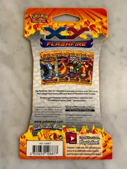 Pokemon XY Flashfire Charizard Booster Pack Sealed Blister 2014 Rare Vintage TCG 820650108877 - Image 2