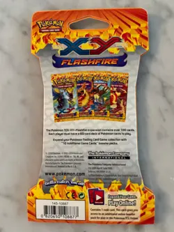 Pokemon XY Flashfire Charizard Booster Pack Sealed Blister 2014 Rare Vintage TCG - Image 2