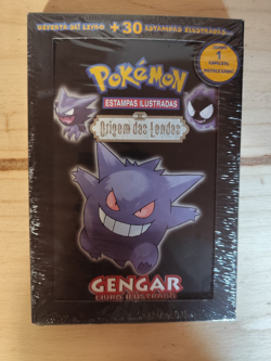 2007 POKEMON TCG GENGAR EX Legend Maker Half Theme Deck Book Portuguese SEALED - Image 1