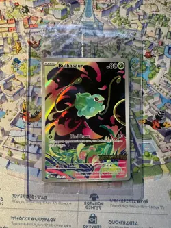 Bulbasaur 133/132 Pokemon TCG Mega Evolution SEALED Stamped Box Topper - Image 1