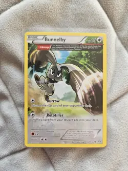 XY Primal Clash Bunnelby 121/160 NON HOLO RARE NM/MINT Pokemon TCG 2015 - Image 1