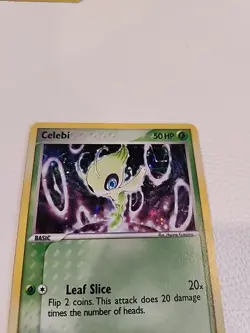Pokemon TCG- Celebi Black Star Promo 29 Near Mint Holo Foil - Image 1