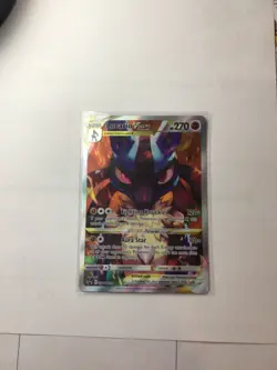 Pokemon TCG Lucario VSTAR SWSH291 Holo Black Star Promo - Image 1