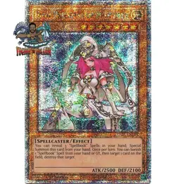 Yugioh! 1x High Priestess of Prophecy RA04-EN184 Quarter Century Secret Rare NM - Image 1