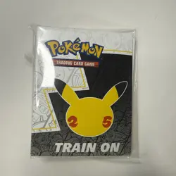 Pokemon TCG 25th Anniversary Celebrations Mini 60 Card Binder Sealed - Image 1