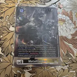 Digimon Card Game MetalEtemon EX5-054 SR Alternate Art Animal Colosseum - Image 1