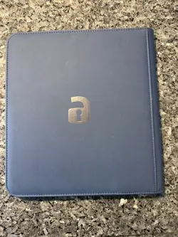 Vault X Royal Blue 12-Pocket Exo-Tec Zip Binder - 480 Cards - Used - Image 2