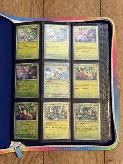 Pokemon Paradox Rift BASE Complete Set w/Binder, INCLUDES VARIANTS, 375+ Cards - Image 3