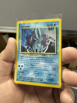 Suicune 14/64 Neo Revelation Holo Rare Pokemon TCG Card Light Play - Image 3