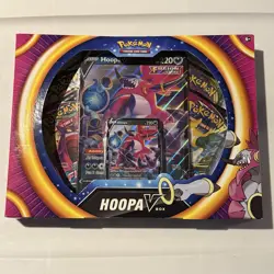 Pokemon Trading Card Game Hoopa V Box New Sealed Fusion Strike & Evolving Skies - Image 1
