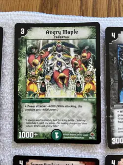 Duel Masters Promo McDonalds Promo Cards Lot Of 9. Apple Maple, Gigastand, Etc - Image 3