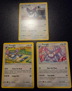 Glameow (5x) & Purugly (3x) - Pokemon Cards mini-set - Image 2