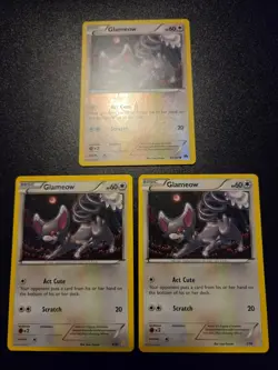 Glameow (5x) & Purugly (3x) - Pokemon Cards mini-set - Image 4
