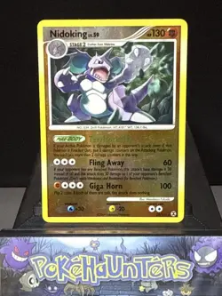 Pokemon Card Nidoking 29/111 Reverse Holo Platinum Rising Rivals Light Play - Image 1