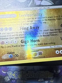 Pokemon Card Nidoking 29/111 Reverse Holo Platinum Rising Rivals Light Play - Image 4