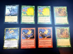 MTG - INVASION (BB/'00) - 8 x RARE CARD KONVOLUT / RARE / NEVER PLAYED / NM-EX - Image 1