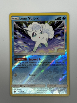 Alolan Vulpix 39/236 Cosmic Eclipse Reverse Holo Common Pokemon Card - NM/M - Image 1
