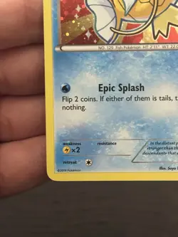 Magikarp XY143 Holo Pokemon TCG XY Black Star Promo Card Target NM Near Mint - Image 2