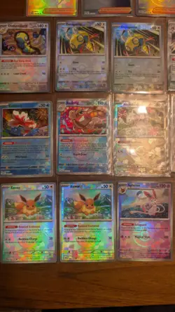 Lot Of 27 Prismatic Evolutions Reverse Holo Pokeball Pokemon Cards - Image 5