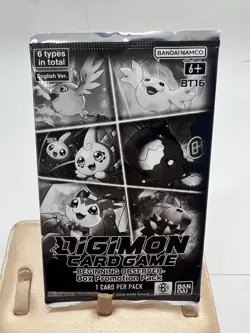 Digimon Card Game Beginning Observer Box Promotion Pack English BT16 Set of 4 - Image 2