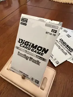 Digimon Card Game Special Booster Ver.2.0 BT18-19 Lucky Pack English Set of 8 - Image 3