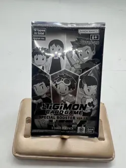 Digimon Card Game Special Booster Ver.2.5 Box Promotion Pack English New X4 - Image 1