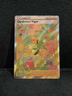 Gardenia's Vigor GG61/GG70 Crown Zenith Full Art Pokemon Card - Pack Fresh 💎 - Image 1