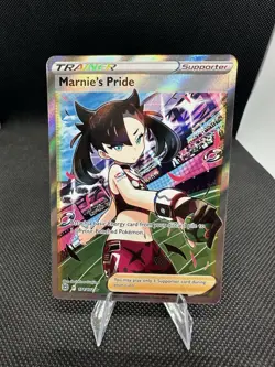 Marnie's Pride (Full Art) 171/172 Swsh09: Brilliant Stars Holo Pokemon Card - Image 1