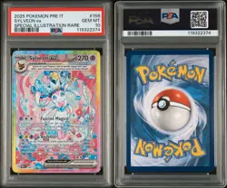 Pokemon Card - Sylveon ex 156/131 Evo Prismatiche - PSA 10 Gem Mint ITA - Image 3