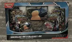 Pokemon Trading Card Game Snorlax ex and Blissey ex Special Collection Box - Image 1