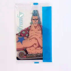 S0671 Franky Daikaizoku Style Card One Piece x Morinaga Wafer Clear Card Sealed - Image 1