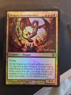 Dragon Broodmother Prerelease Cards Foil - Image 1