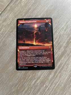 ?? MTG: Valakut Exploration (Showcase) Zendikar Rising Regular - Image 1