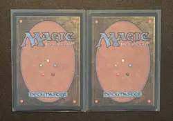 (2) Magic: The Gathering Twiddle MTG 1995 4th Edition VINTAGE NM - Image 2