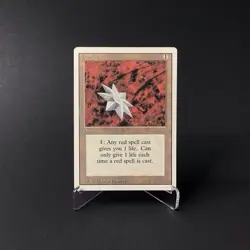 Magic: The Gathering Iron Star MTG Revised Edition Vintage 1994 MP - Image 1