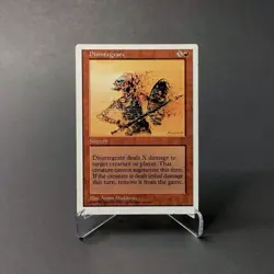 Magic: The Gathering Disintegrate MTG Core Set 5th Edition 1997 Vintage HP - Image 1