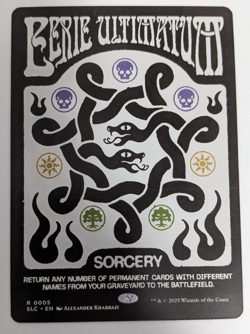 Eerie Ultimatum (0005) Secret Lair SLC Encyclopedia, Magic MtG, Regular, NM! - Image 1