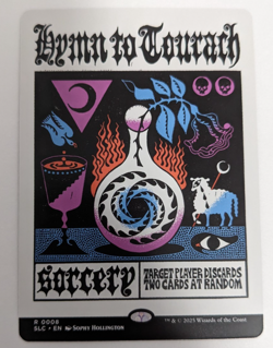 Hymn to Tourach (0008) Secret Lair SLC Encyclopedia, Magic MtG, Regular, NM! - Image 1