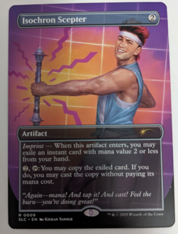 Isochron Scepter (0009) Secret Lair SLC Encyclopedia, Magic MtG, Regular, NM! - Image 1