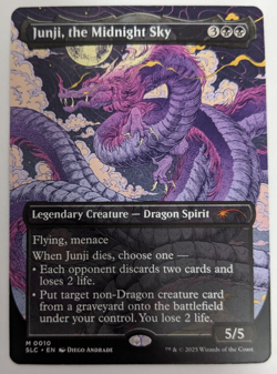 Junji, the Midnight Sky (0010) Secret Lair SLC Encyclopedia, Magic MtG, Regular! - Image 1