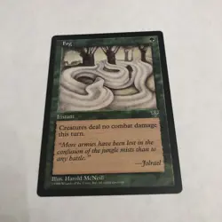 Magic The Gathering Fog Common Mirage Instant Vintage - Image 1