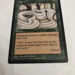 Magic The Gathering Fog Common Mirage Instant Vintage - Image 2