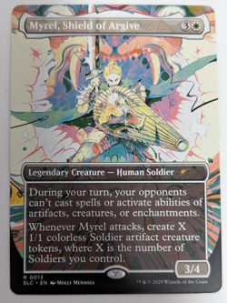 Myrel, Shield of Argive (0013) Secret Lair SLC Encyclopedia, Magic MtG, Regular! - Image 1