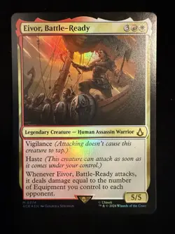 Eivor, Battle-Ready FOIL #274 MTG Assassin's Creed NM X1 - Image 1