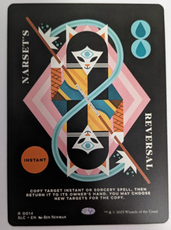 Narset's Reversal (0014) Secret Lair SLC Encyclopedia, Magic MtG, Regular, NM! - Image 1