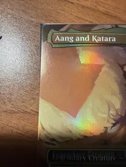 Aang and Katara (Borderless) Avatar: The Last Airbender: Eternal-Legal Foil - Image 5