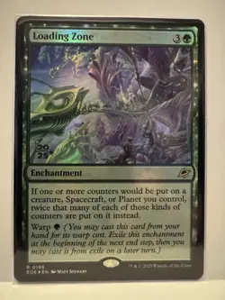 Loading Zone - Prerelease Foil - Echoes of Eternities - MTG Magic - Image 1