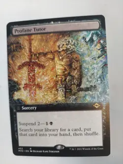 Profane Tutor (Extended Art) Modern Horizons 2 Regular - Image 1