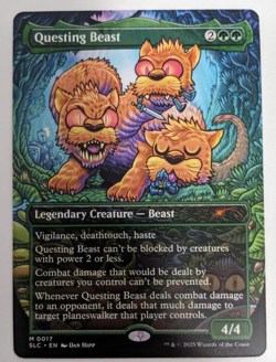 Questing Beast (0017) Secret Lair SLC Encyclopedia, Magic MtG, Regular, NM! - Image 1